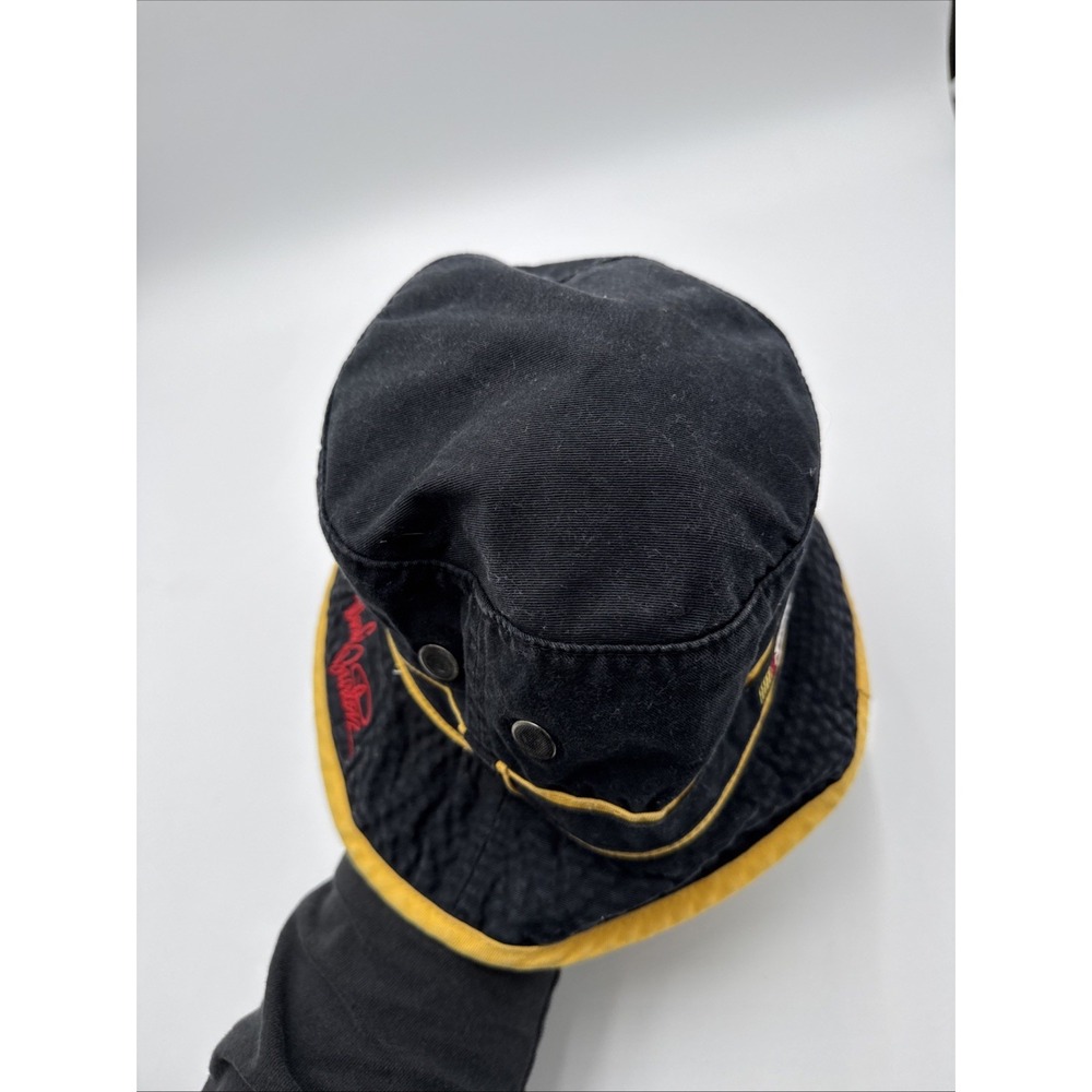 Vintage 90's Ward Burton Nascar CAT Caterpillar Racing Fishing Bucket Hat #22 - Picture 9 of 9